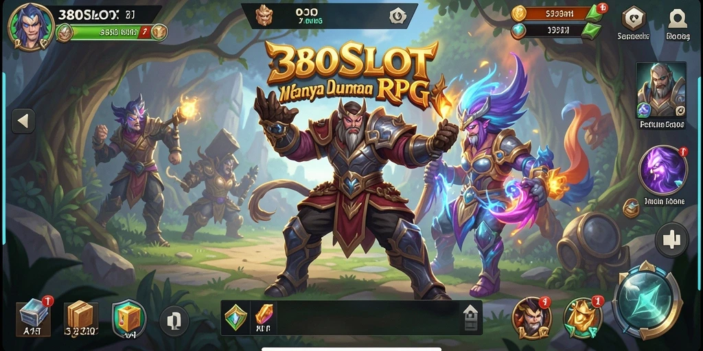 Tangkapan layar utama dari gameplay RPG yang menarik di 380SLOT.