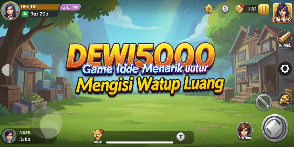 Tangkapan layar gameplay DEWI5000 yang memperlihatkan aksi menarik dalam game Idle.