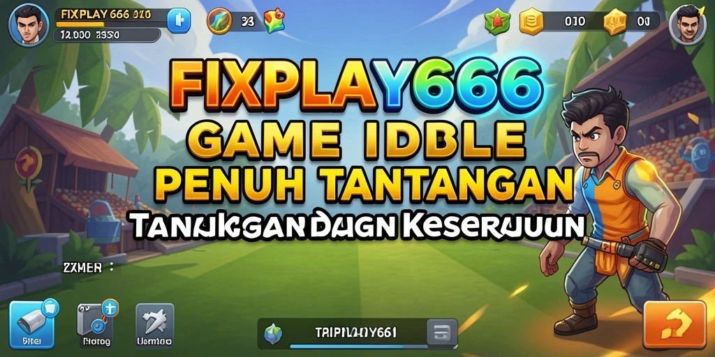 Tampilan gameplay FIXPLAY666 yang menarik dalam genre Idle.