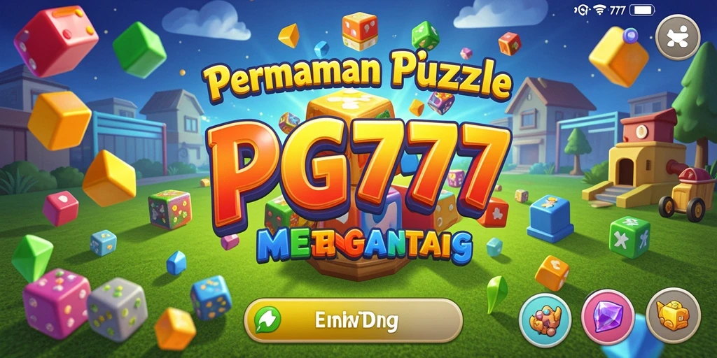 Gameplay PG777 yang menantang dan penuh warna dalam permainan Puzzle.