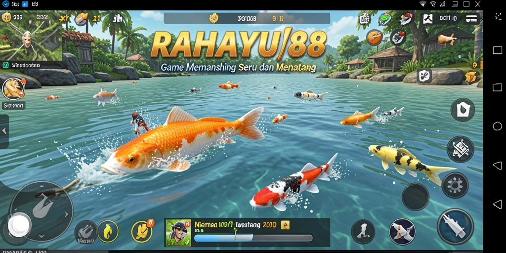 Tangkapan ikan besar di gameplay RAHAYU88.