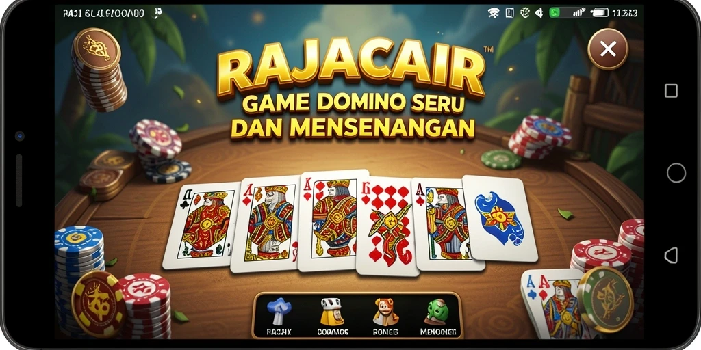 Tampilan gameplay menarik dari RAJACAIR yang penuh strategi.