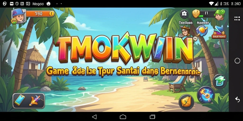 Tangkapan layar gameplay TMOKWIN yang menunjukkan pengalaman Idle yang menyenangkan.