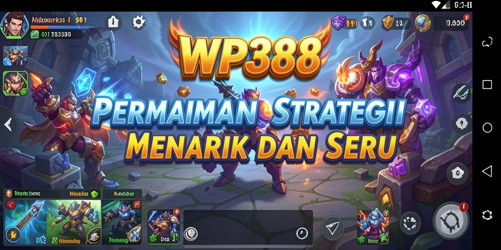 Tampilan gameplay WP888 yang penuh aksi dan strategi.