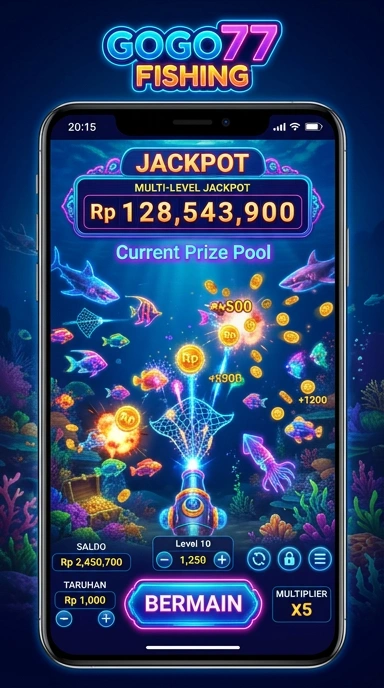 Daftar kategori aplikasi yang tersedia di gogo77.